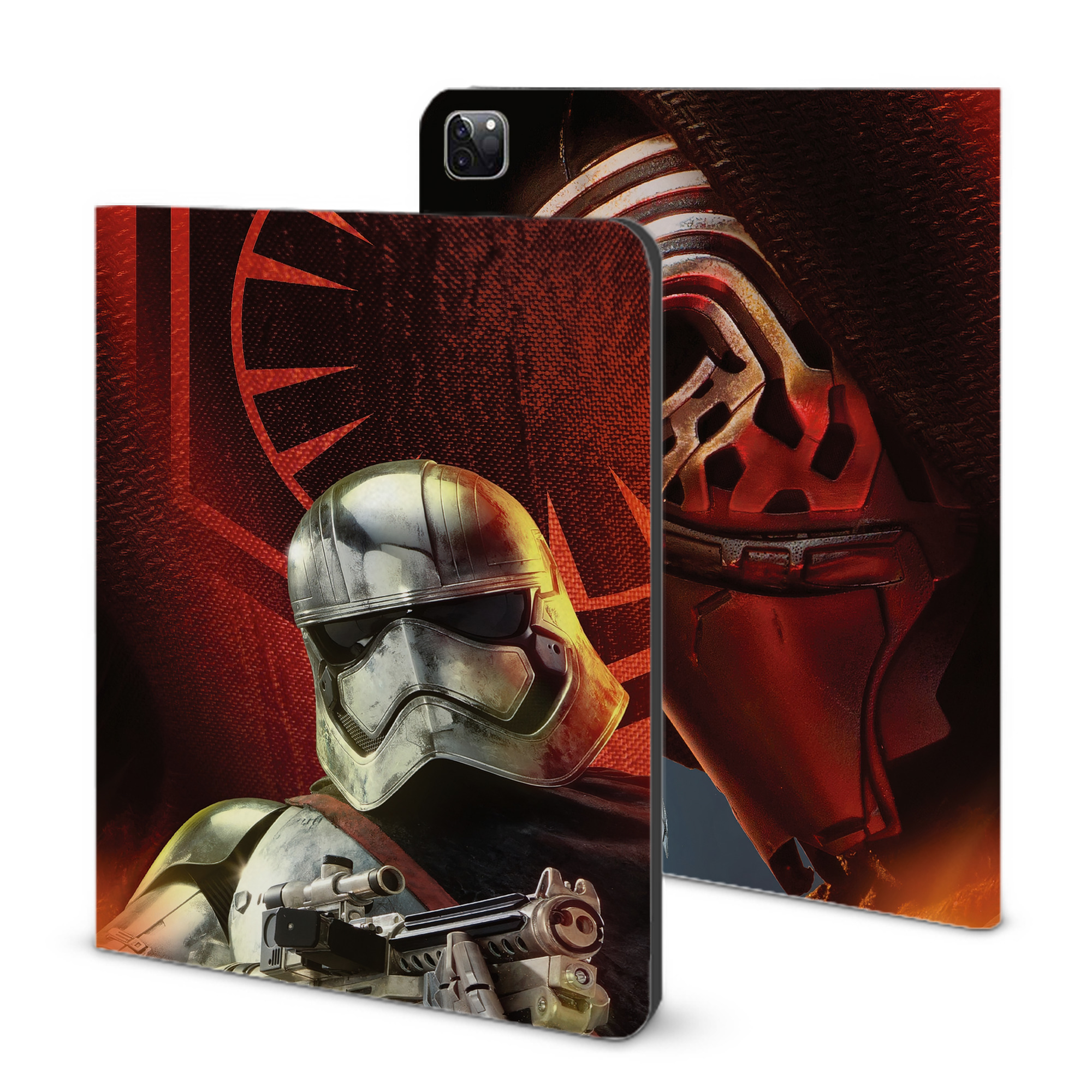 （画像用） スター・ウォーズ Star Wars IPad ケース ブック型 PUレザー TPU 耐衝撃 軽量 薄型 ペン収納なし 全面保護 IPad 各モデル対応